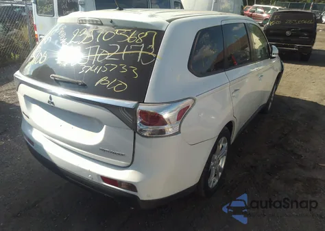 2014 Mitsubishi Outlander Se z USA, uszkodzony, nr VIN JA4AD3A37EZ011951